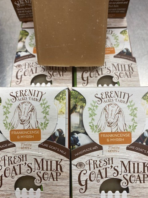 Goat's Milk Soap – Frankincense & Myrrh