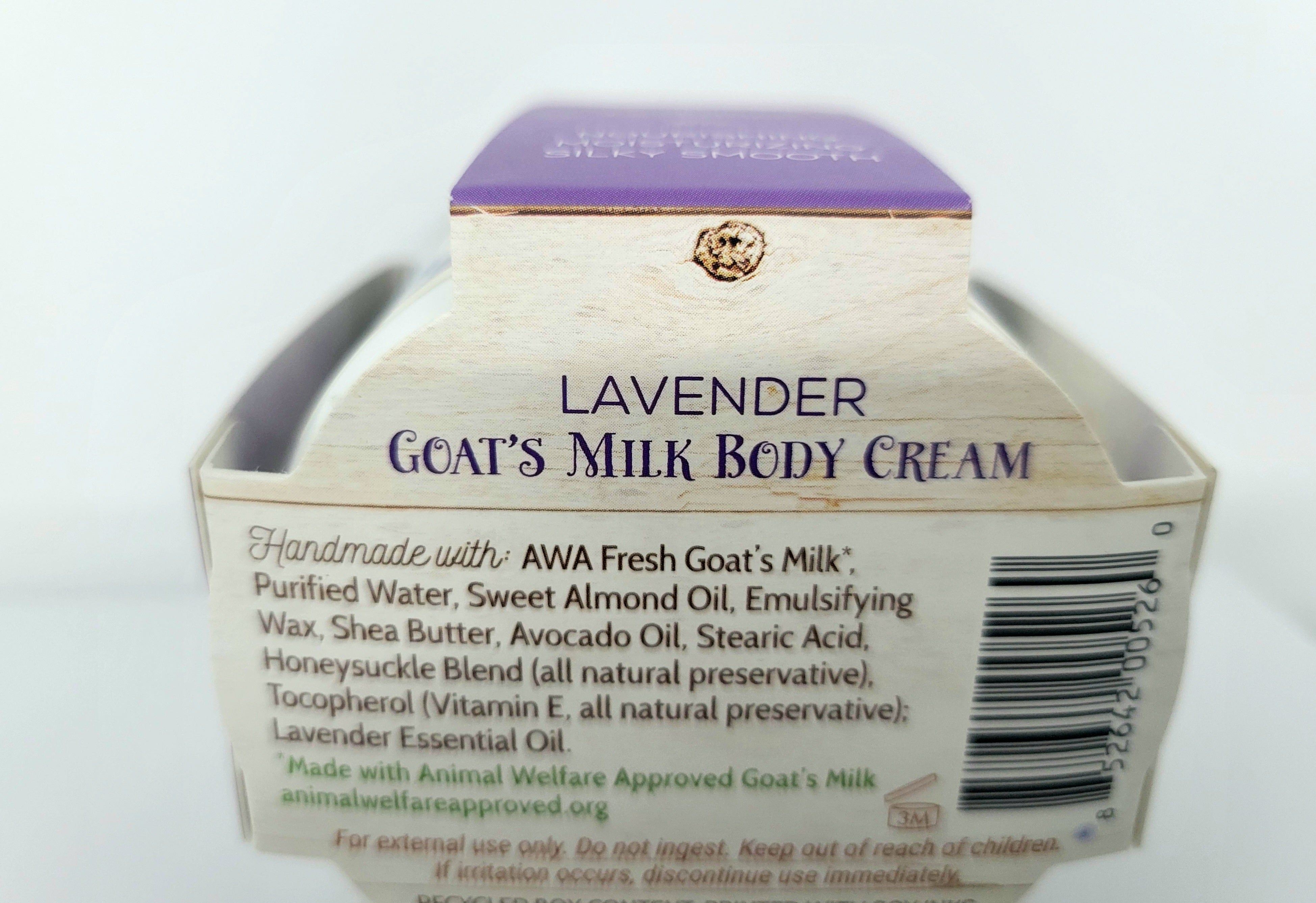Goat's Milk Body Cream - Lavender