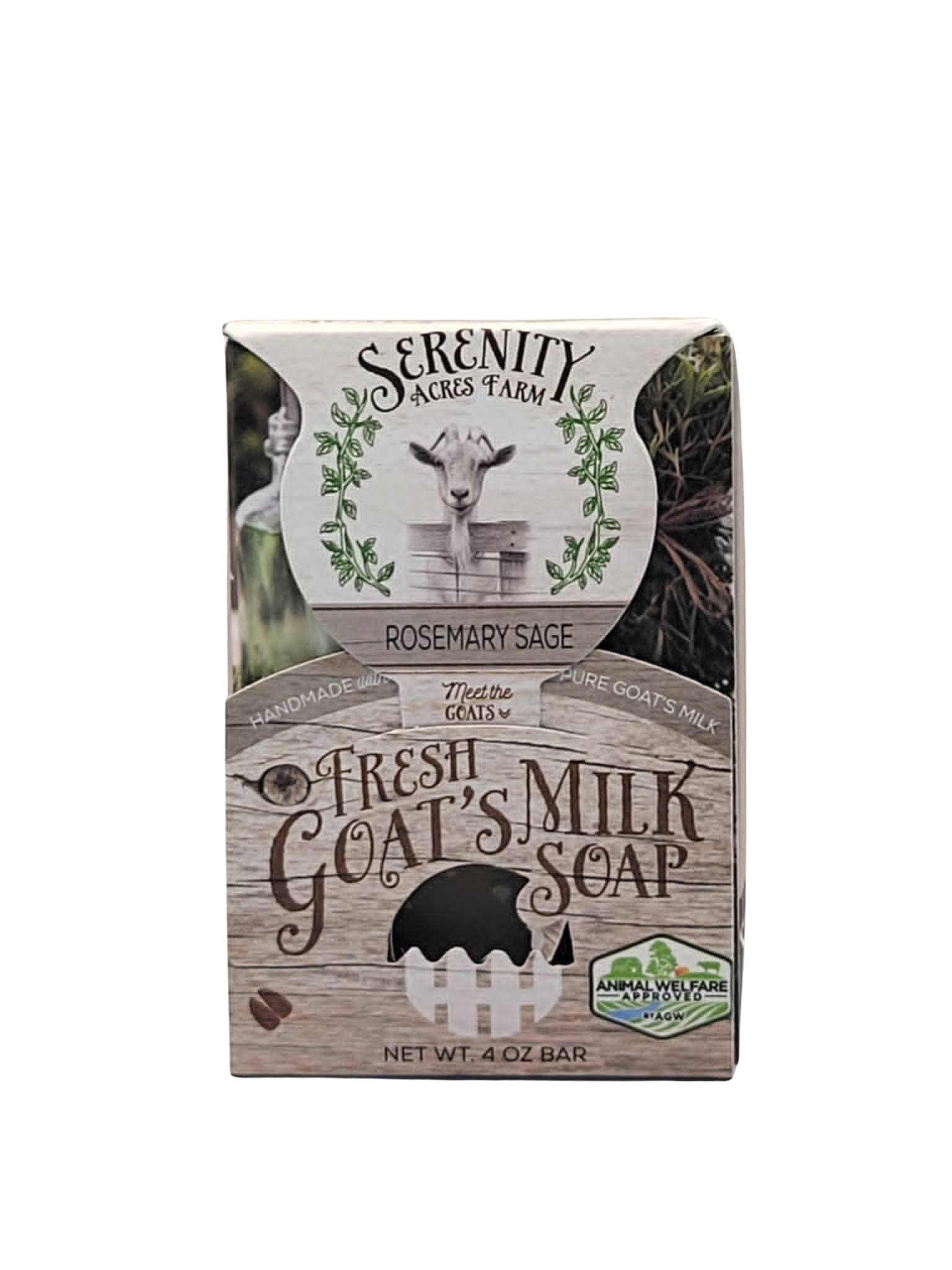 Rosemary Sage Goat Milk Soap /Serenity Acres Farm™