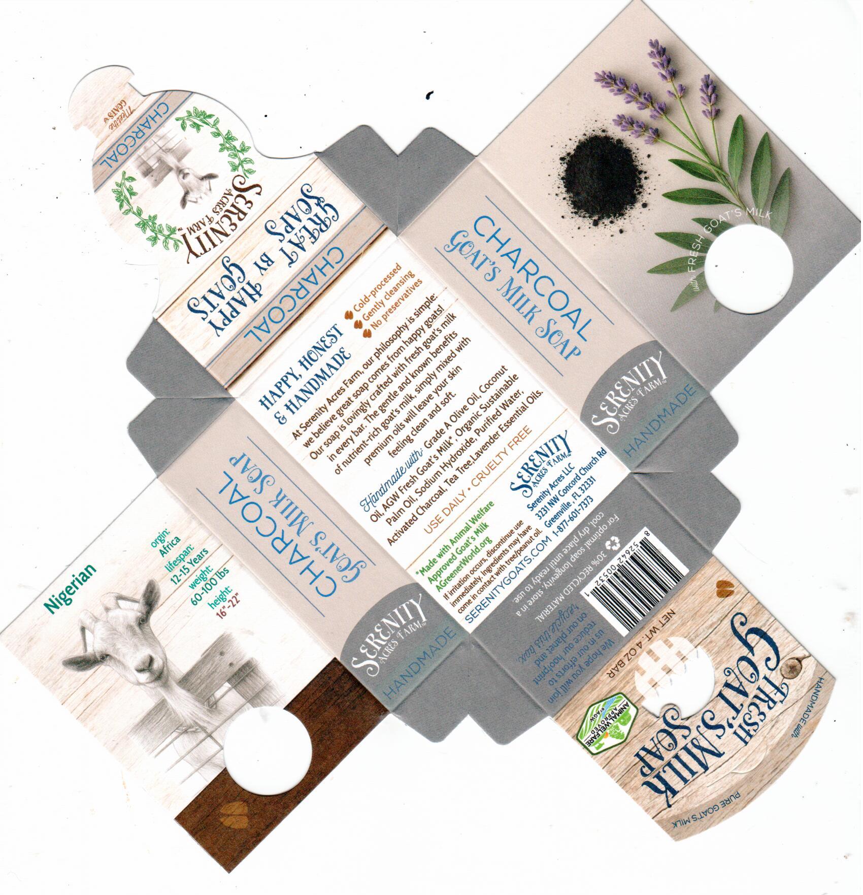 Charcoal Goat Milk Soap for Deep Cleansing & Clarifying – Serenity Acres Farm™