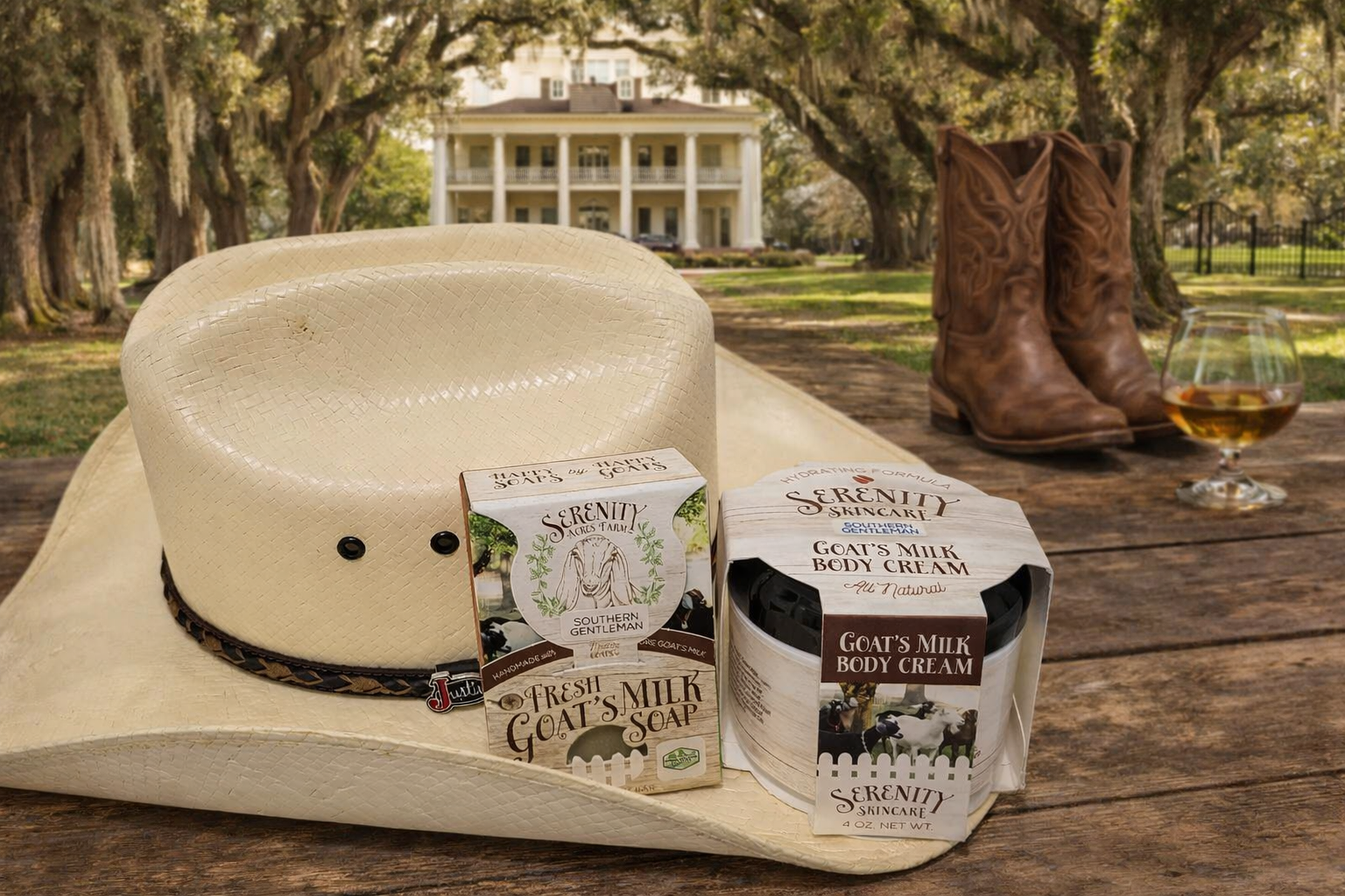 Southern Gentleman Goat Milk Soap - Clean & Masculine Scent from Serenity Acres Farm™
