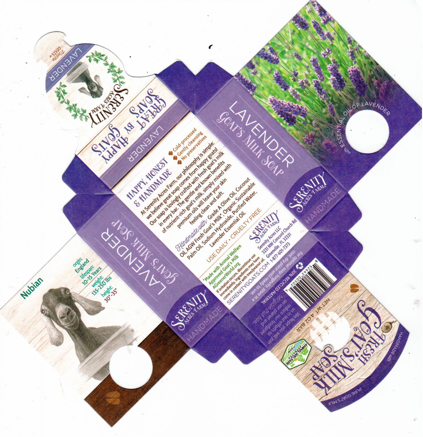 Lavender Goat Milk Soap | Calming & Moisturizing – Serenity Acres Farm™