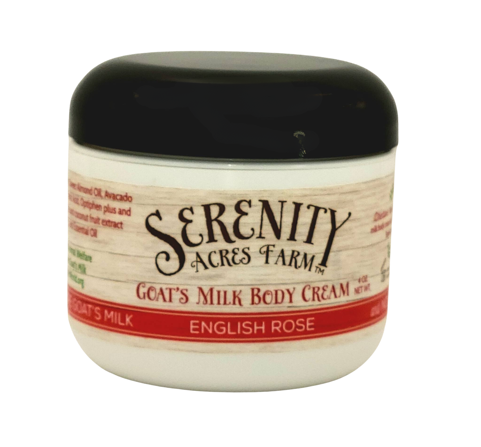 English Rose Goat Milk Cream | Serenity Acres Farm™ - Serenity Acres Farm