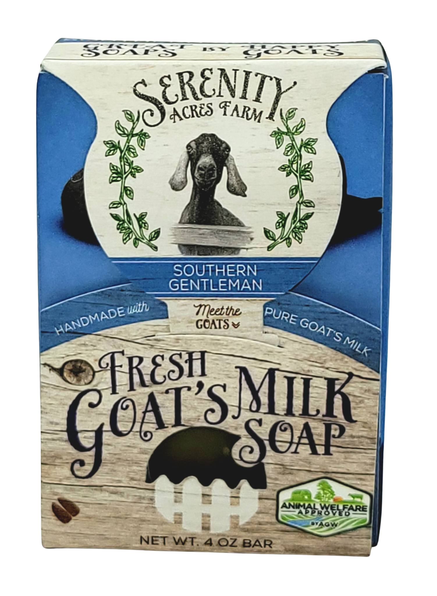 Southern Gentleman Goat Milk Soap - Clean & Masculine Scent from Serenity Acres Farm™