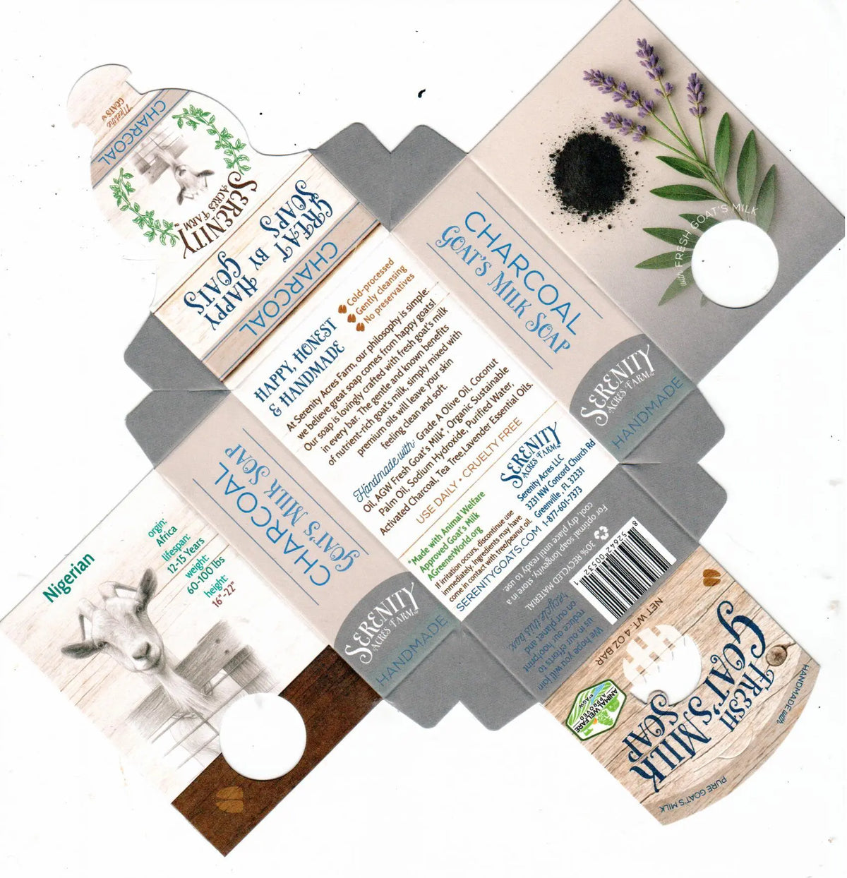 Charcoal Goat Milk Soap for Deep Cleansing – Serenity Acres Farm™ - Serenity Goats