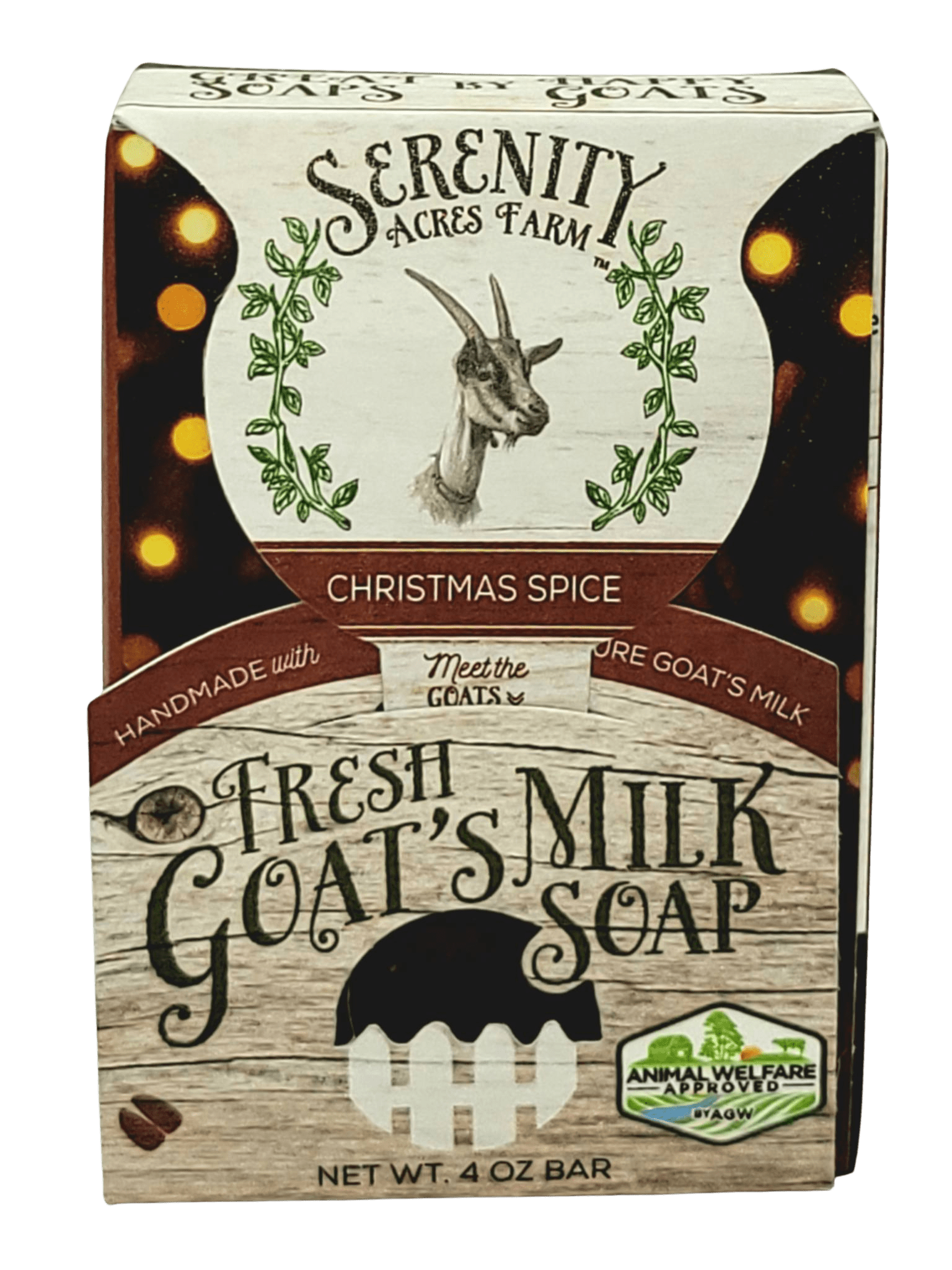 Christmas Spice Goat Milk Soap | Holiday Blend at Serenity Acres Farm™ - Serenity Goats