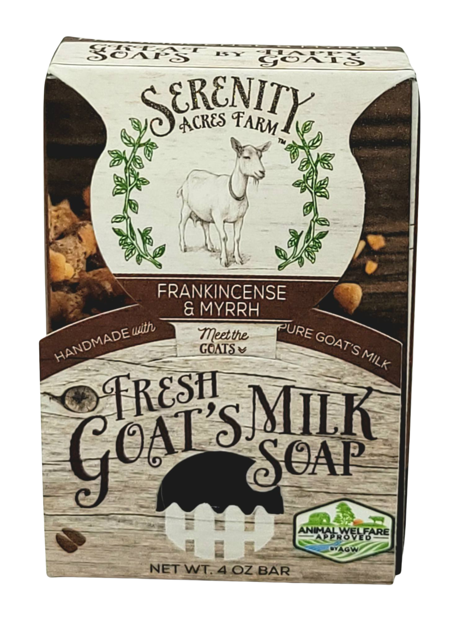 Frankincense Myrrh Goat Milk Soap - Luxurious and Classic | Serenity Acres Farm™