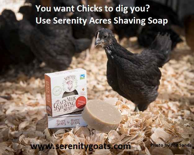 Goat's Milk Shaving Soap for Superior Shaving Experience - Serenity Goats