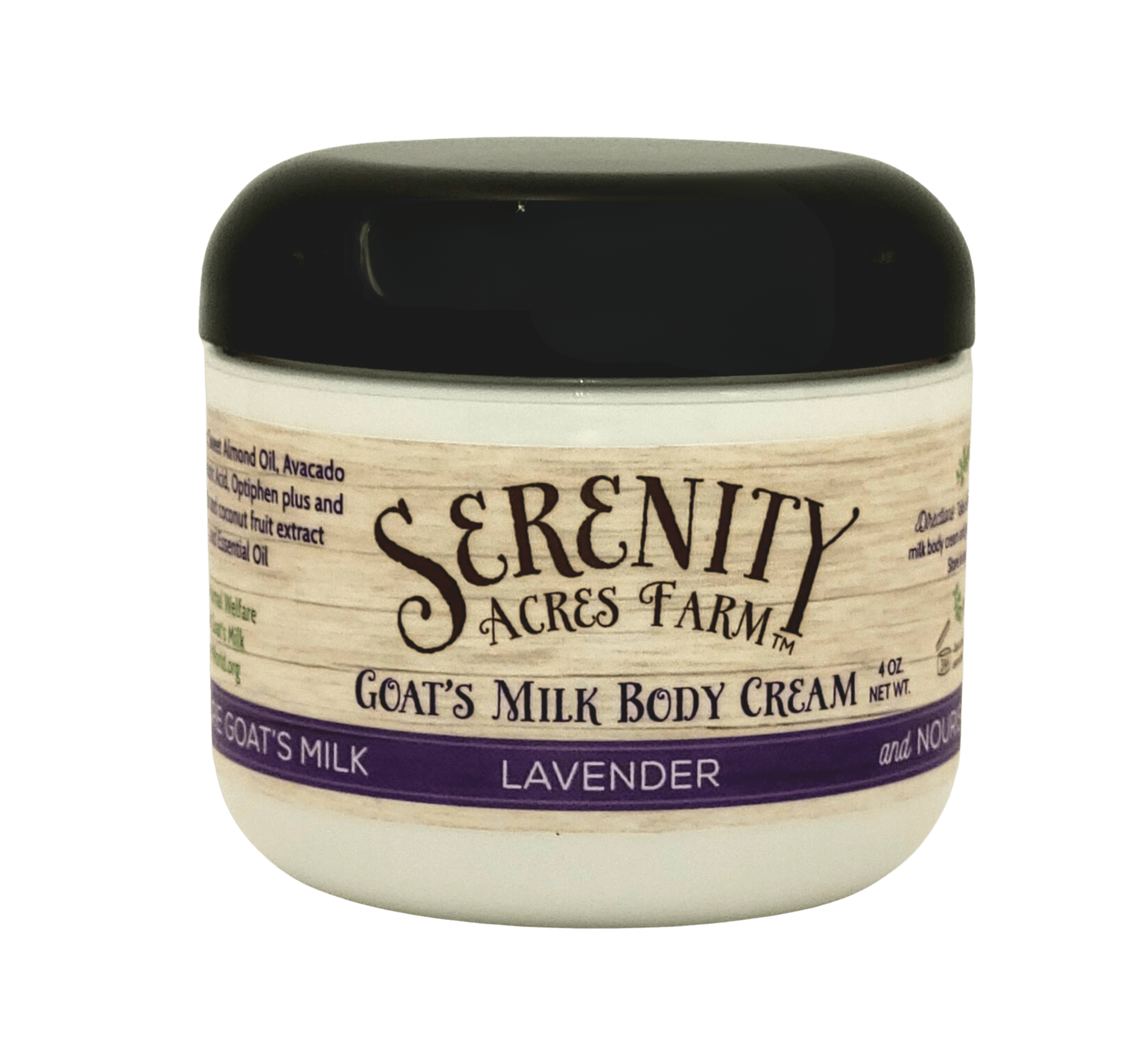Lavender Goat Milk Body Cream | Serenity Acres Farm™ - Serenity Goats