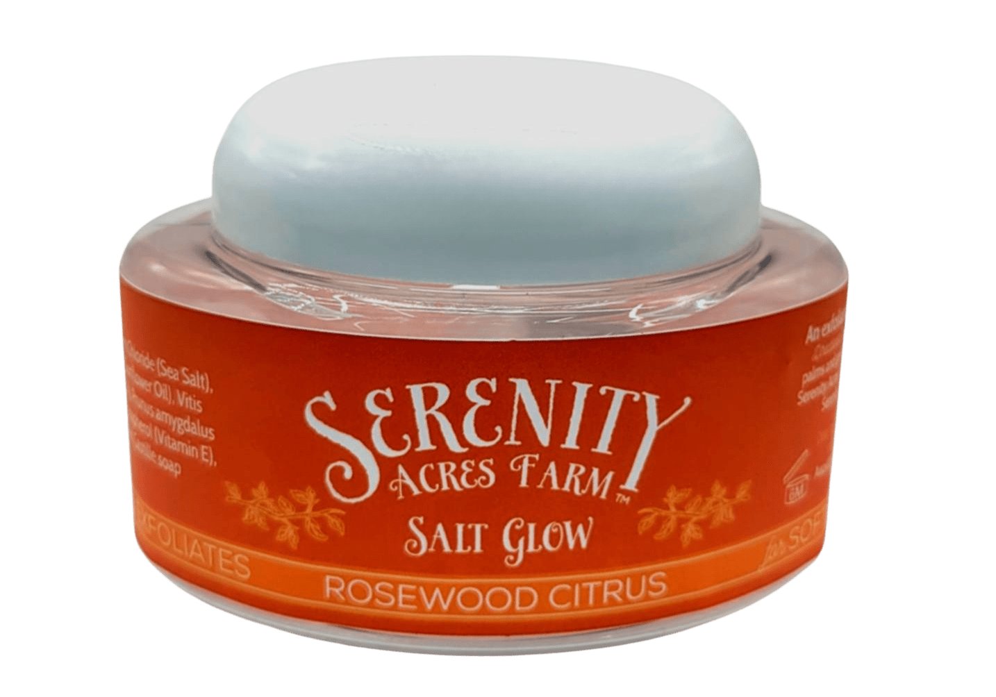 Rosewood Citrus Exfoliating Scrub – Citrus Salt Glow | Serenity Acres Farm™ - Serenity Goats