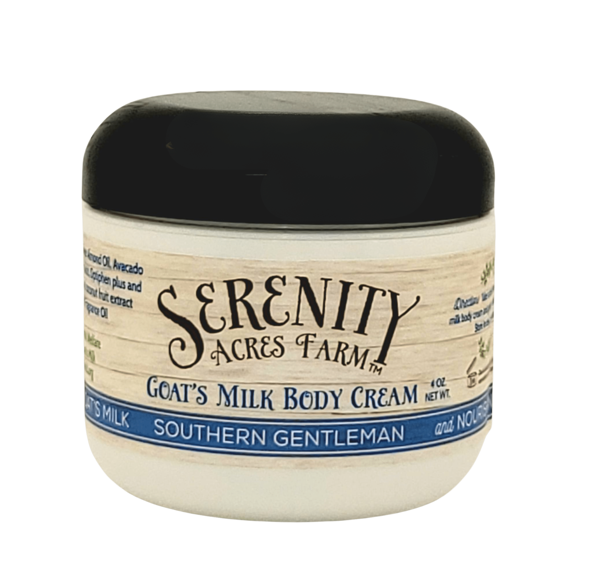 Southern Gentleman Goat Milk Cream | Luxurious Body Moisturizer from Serenity Acres Farm™ - Serenity Goats