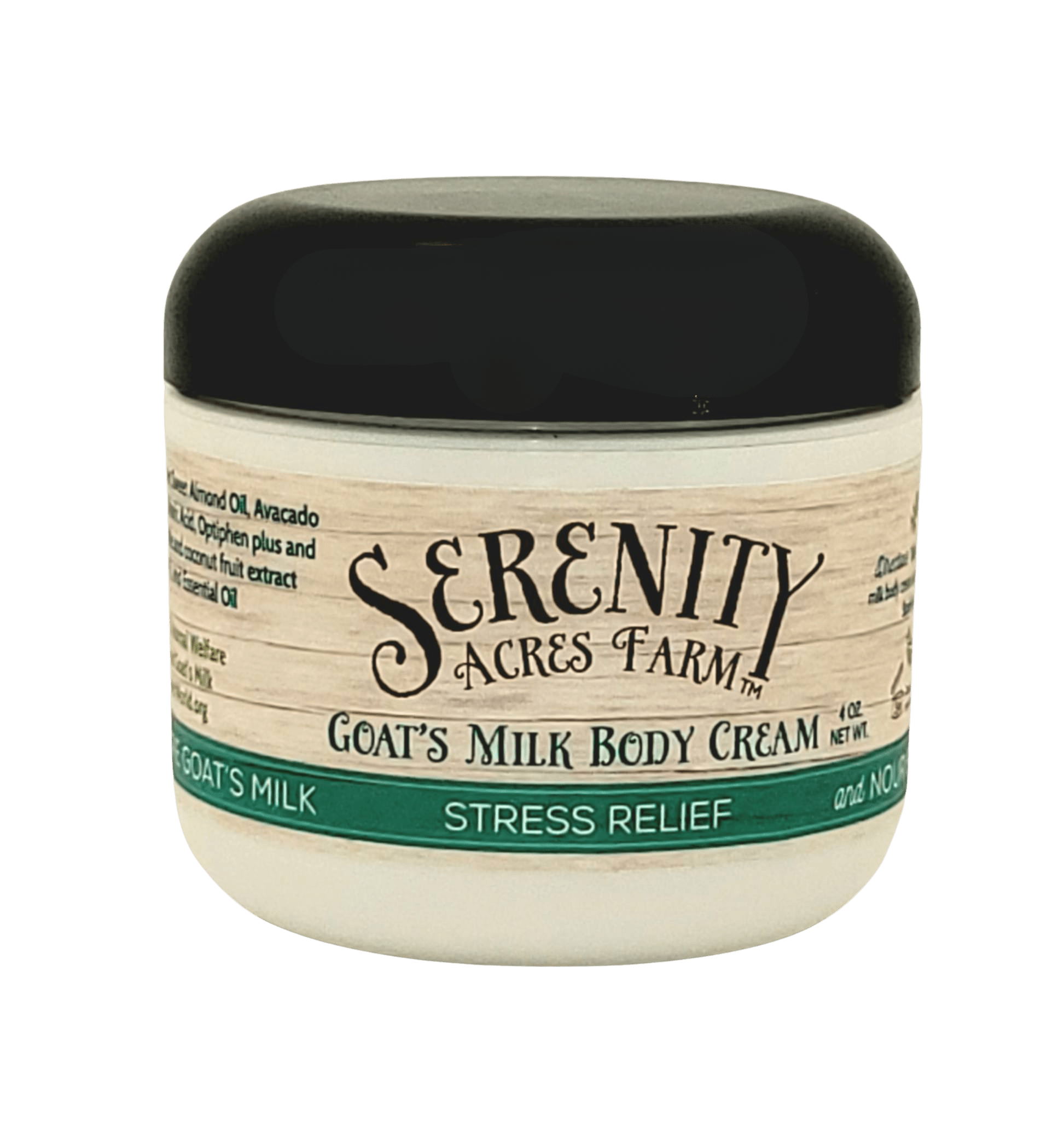 Stress Relief Goat Milk Cream | Serenity Acres Farm™ - Soothing Body Moisturizer - Serenity Goats