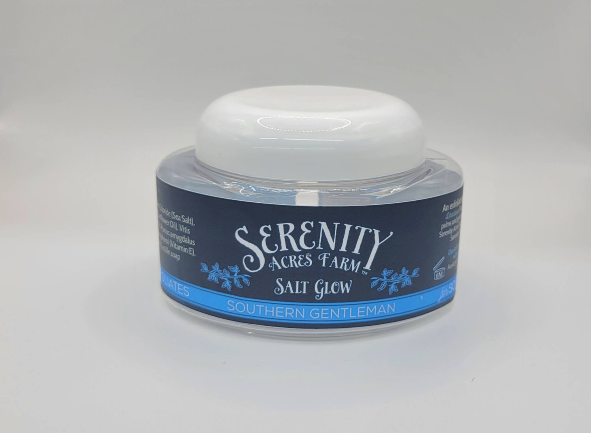 Southern Gentleman Salt Glow – Warm, Masculine Exfoliating Scrub-Serenity Acres Farm™