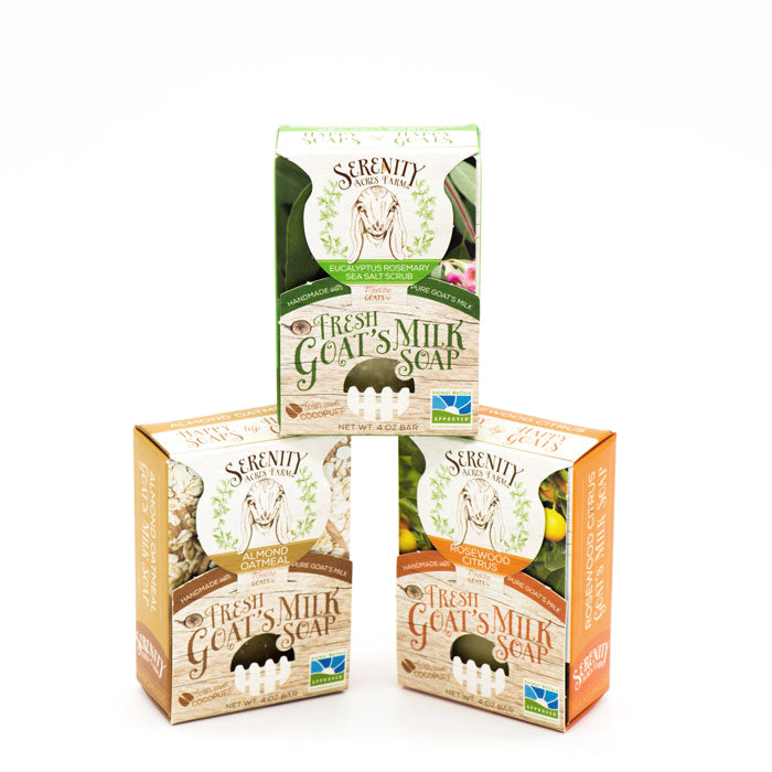 fall goat milk soap scents, Almond Oatmeal soap, Eucalyptus Rosemary Salt Scrub, Rosewood Citrus soap, aromatherapy shower, natural skincare products