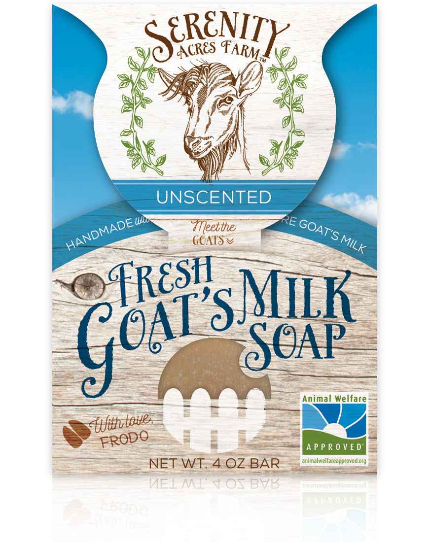Unscented Goat Milk Soap | Pure & Gentle for Sensitive Skin – Serenity Acres Farm™