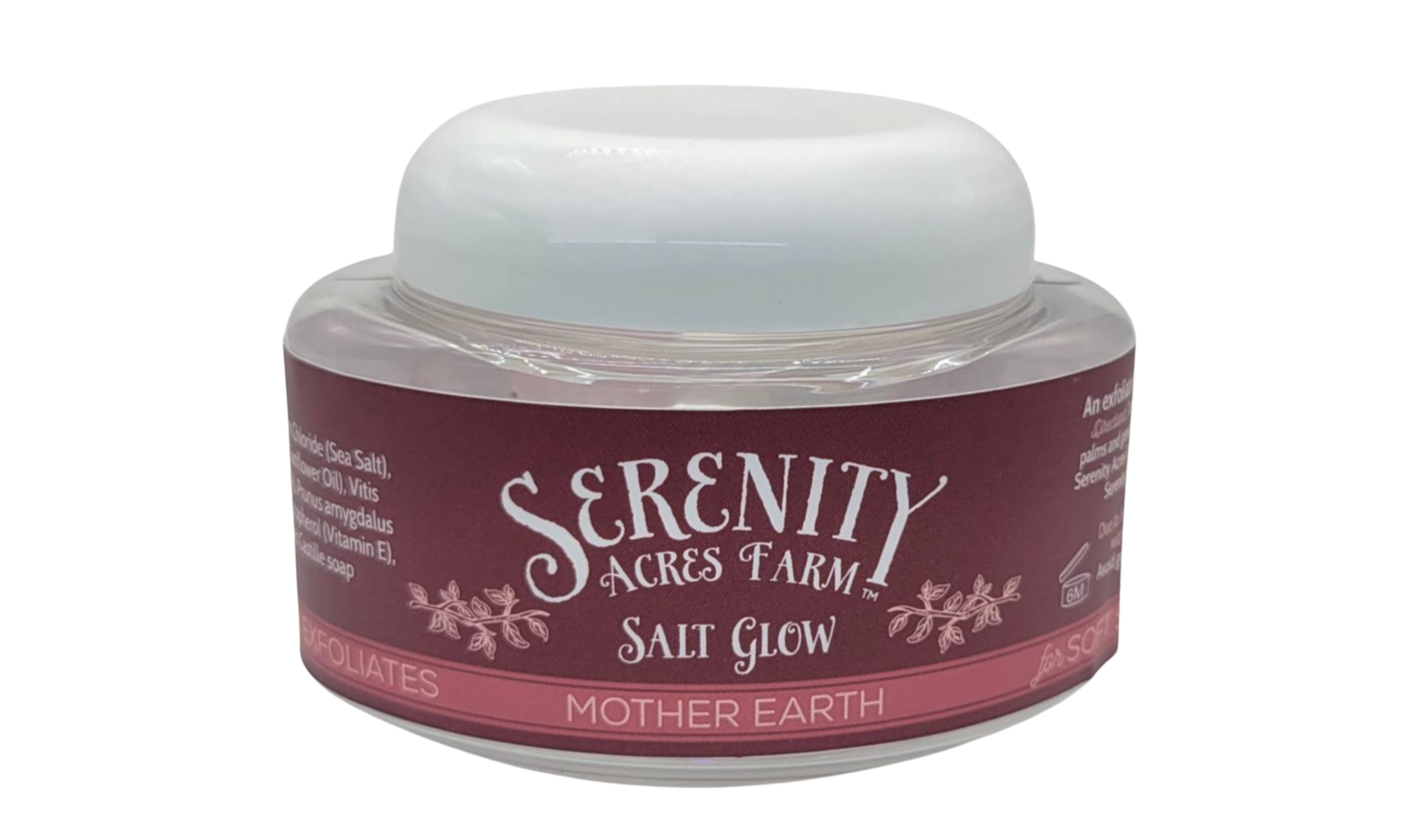 Mother Earth Salt Glow Herbal Exfoliating Scrub - Serenity Acres Farm™