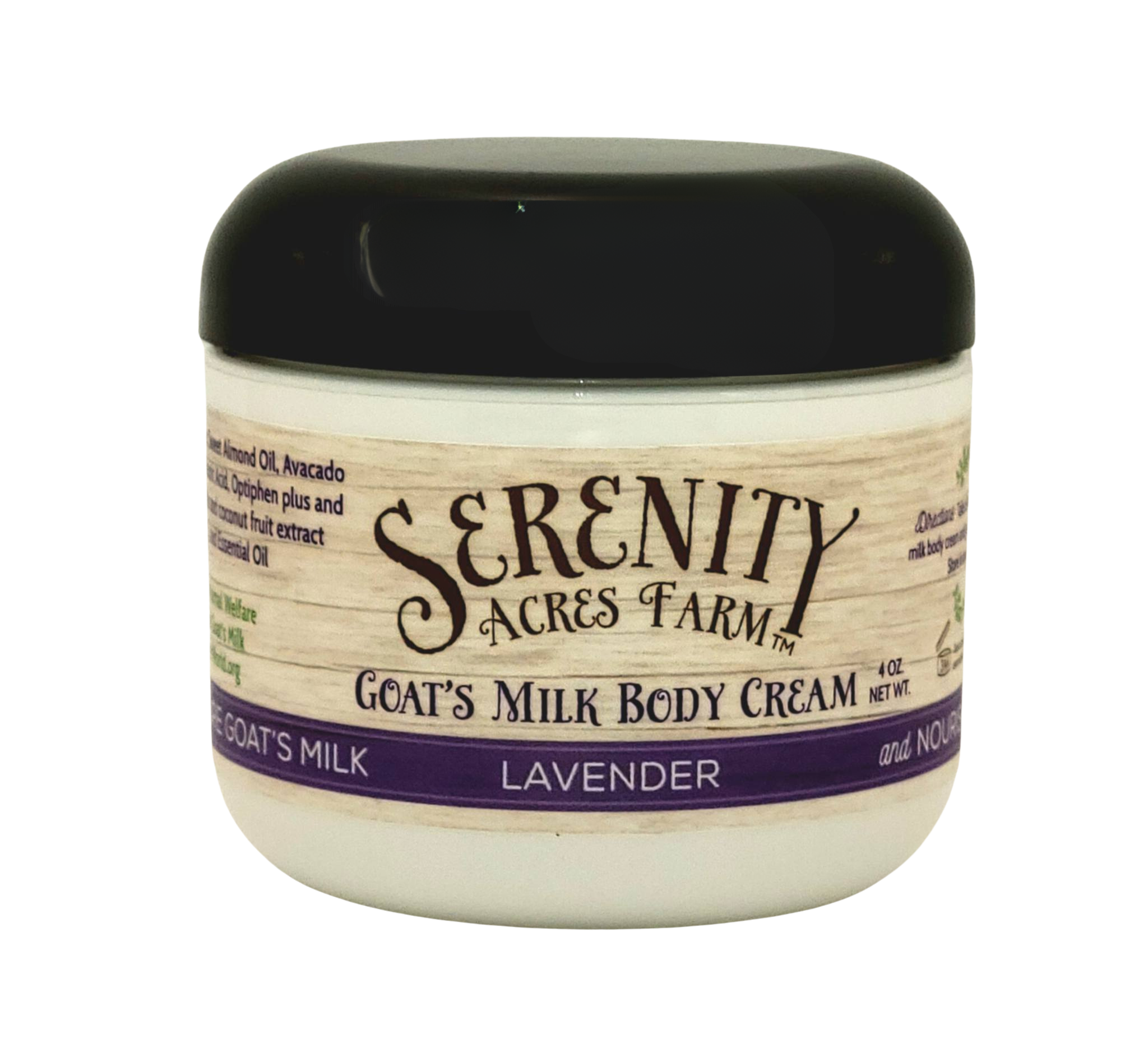 Lavender Goat Milk Body Cream | Serenity Acres Farm™ - Serenity Acres Farm