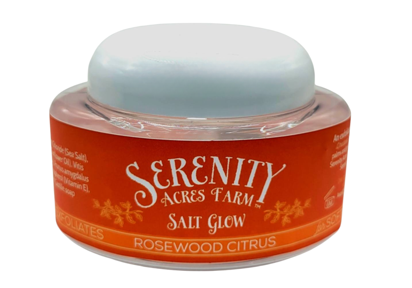 Rosewood Citrus Exfoliating Scrub –  Citrus Salt Glow | Serenity Acres Farm™