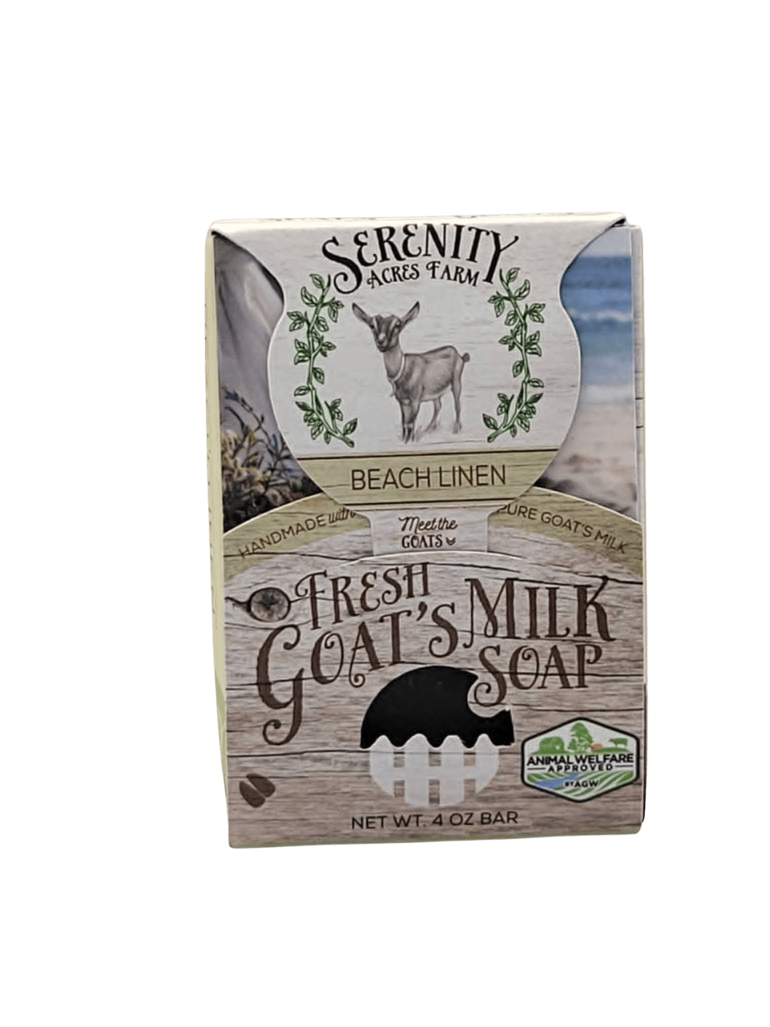 Beach Linen Goat Milk Soap from Serenity Acres Farm™ - Serenity Goats