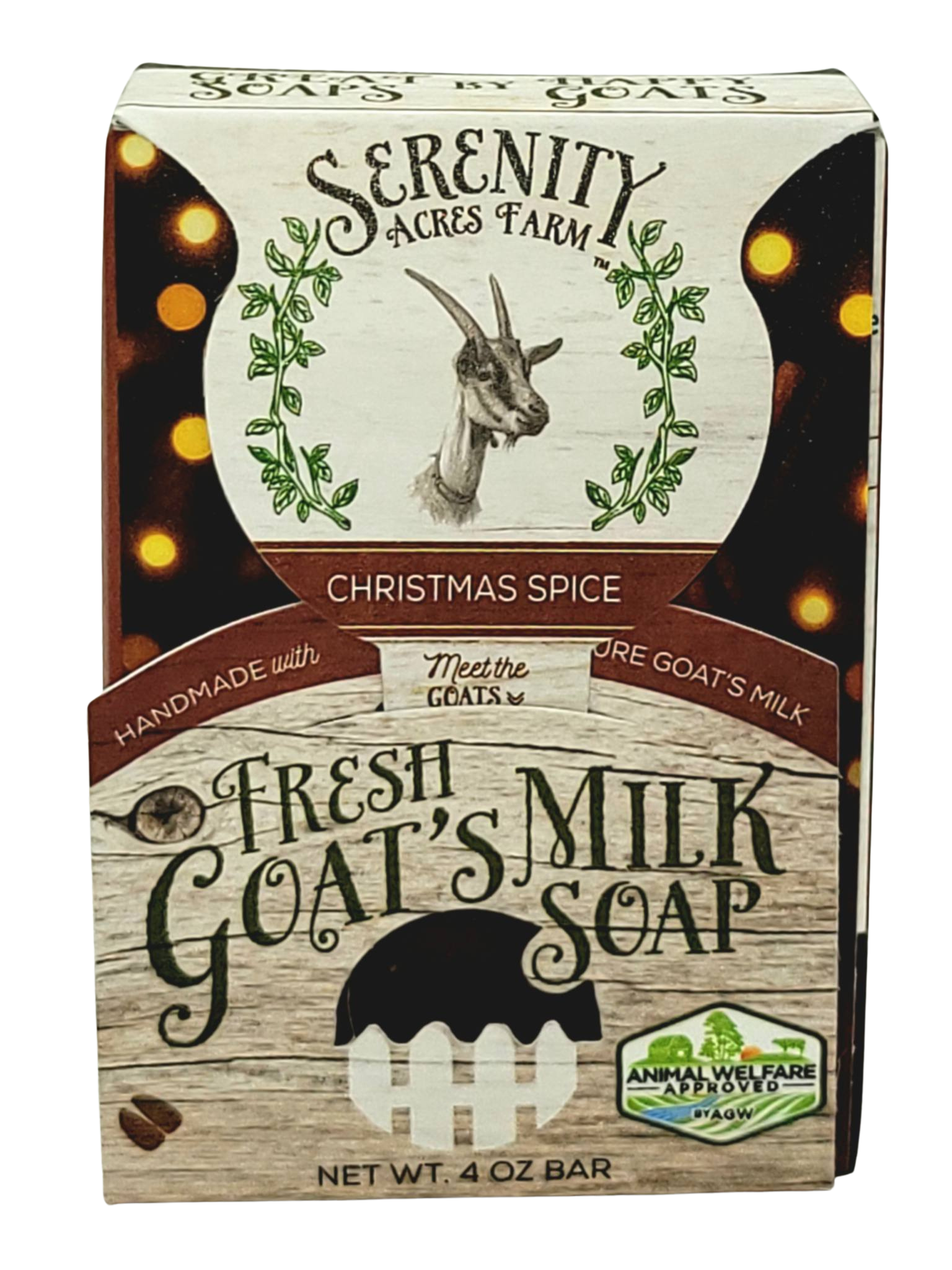 Christmas Spice Goat Milk Soap | Holiday Blend at Serenity Acres Farm™