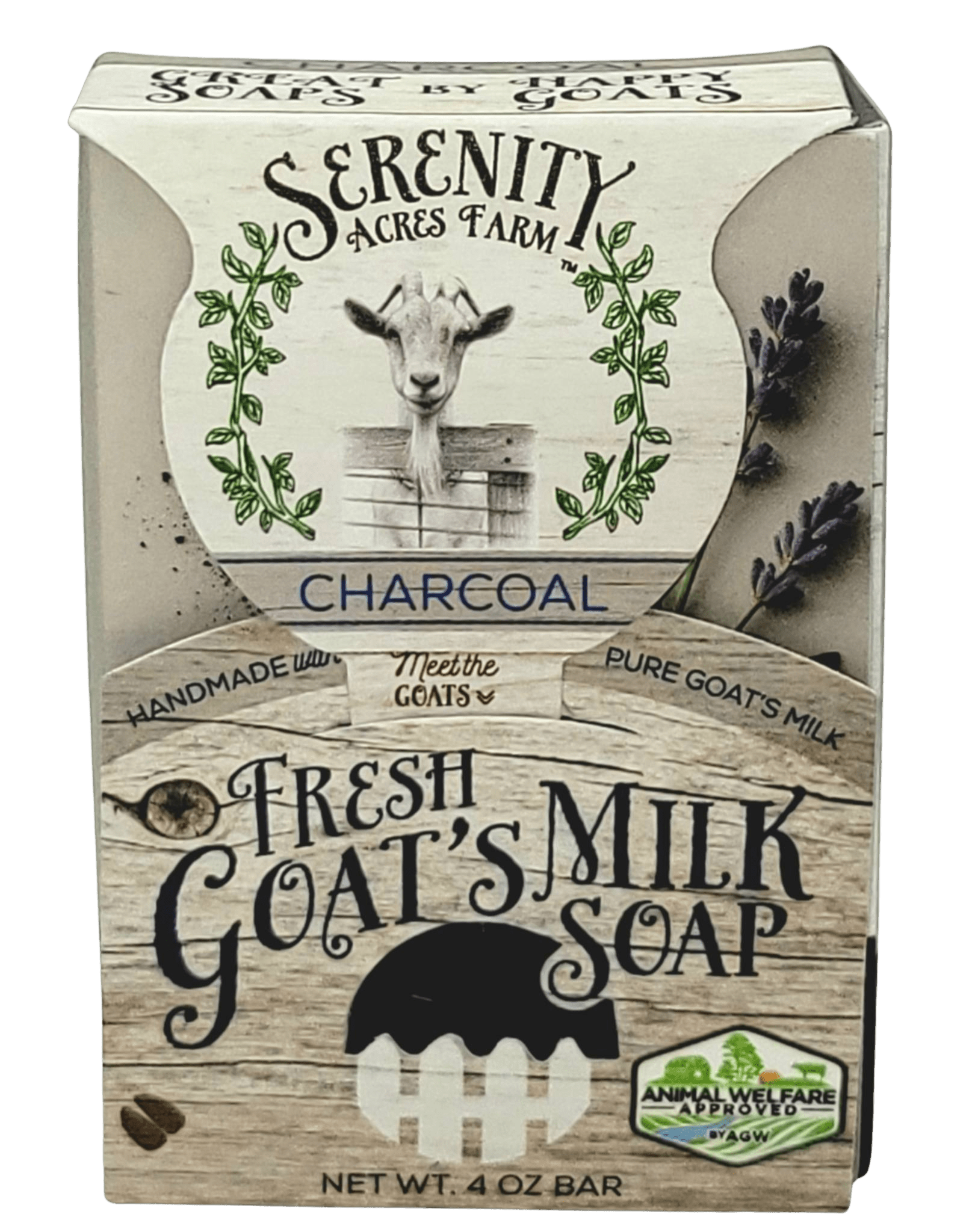 Charcoal Goat Milk Soap for Deep Cleansing – Serenity Acres Farm™ - Serenity Goats