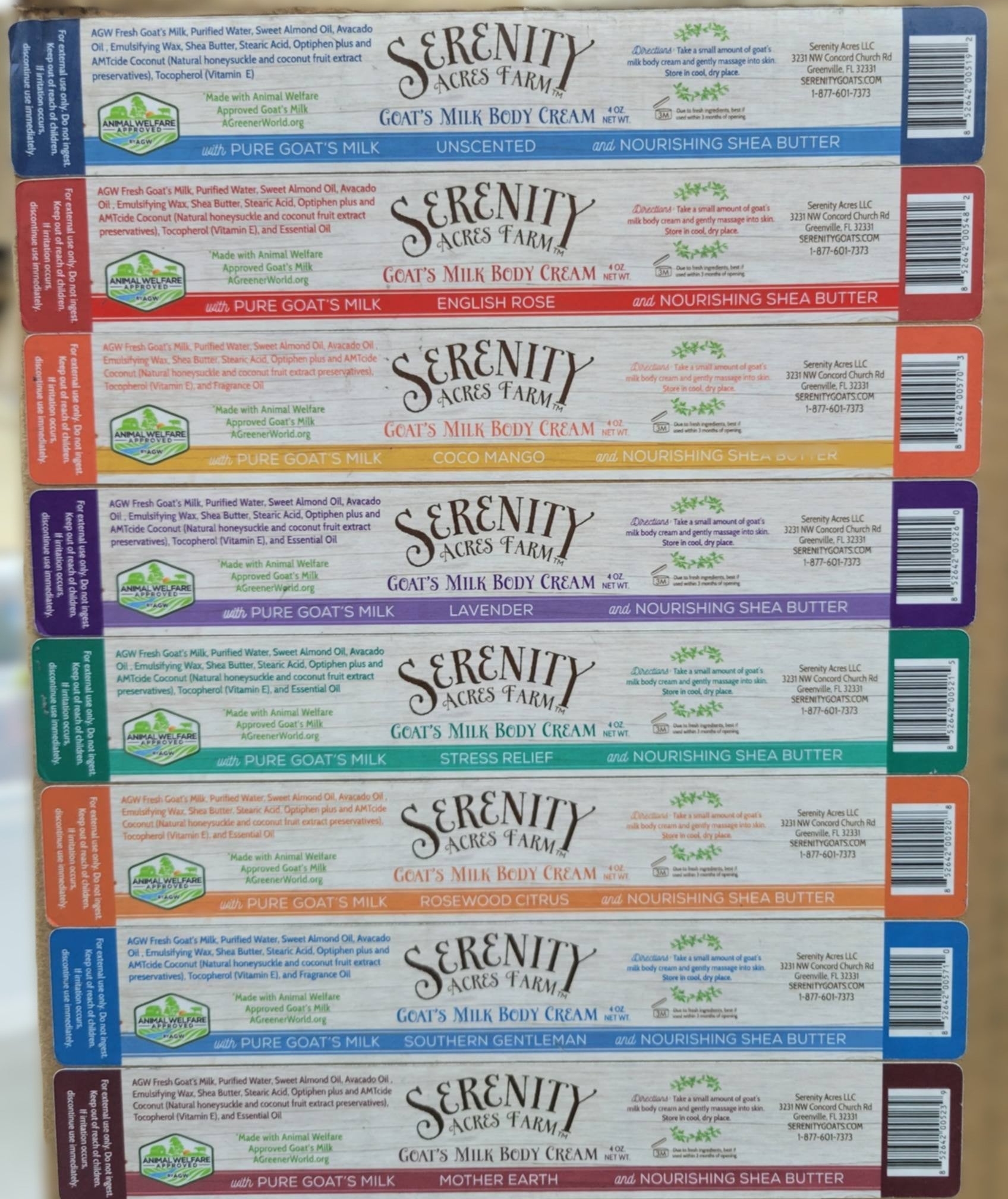 Coco Mango Goat Milk Body Cream - Serenity Acres Farm™ Moisturizing Bliss - Serenity Goats
