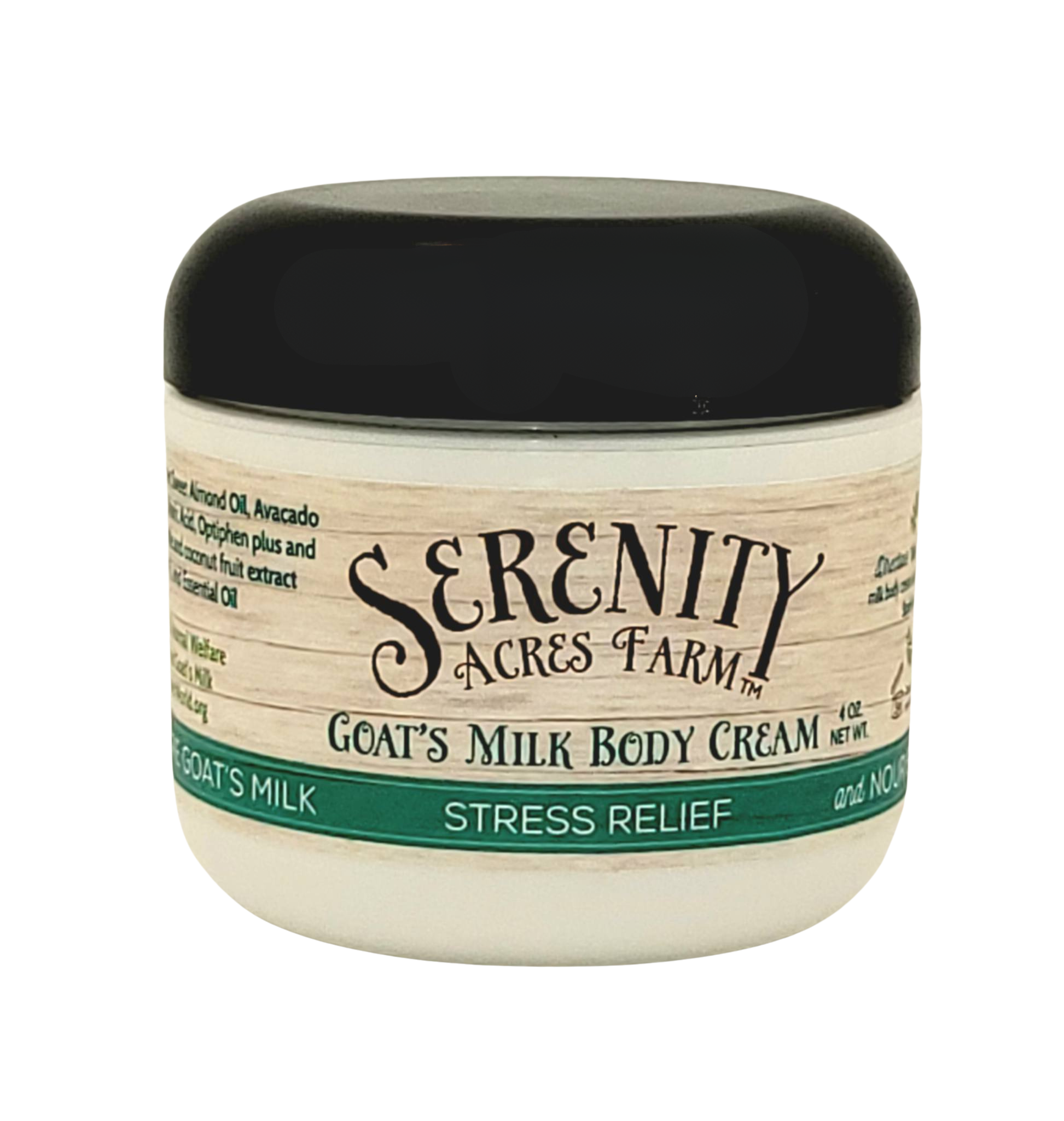 Stress Relief Goat Milk Cream | Serenity Acres Farm™ - Soothing Body Moisturizer - Serenity Acres Farm