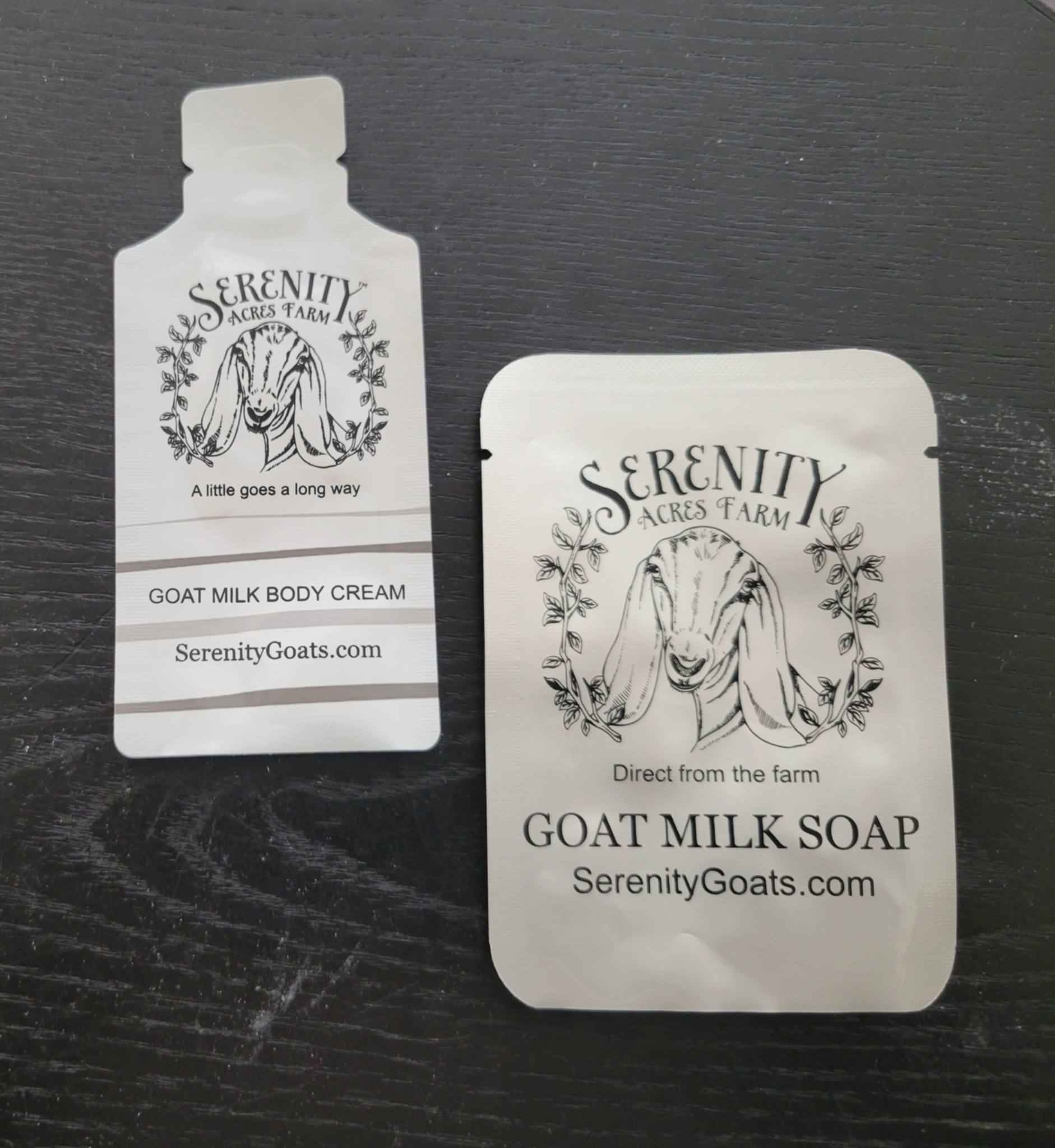 Minis Body Cream 0.35 oz - Nourishing Hydration for All Skin Types - Serenity Goats