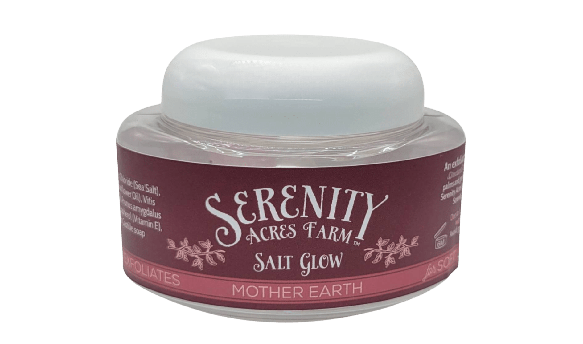 Mother Earth Salt Glow Herbal Exfoliating Scrub - Serenity Acres Farm™ - Serenity Goats