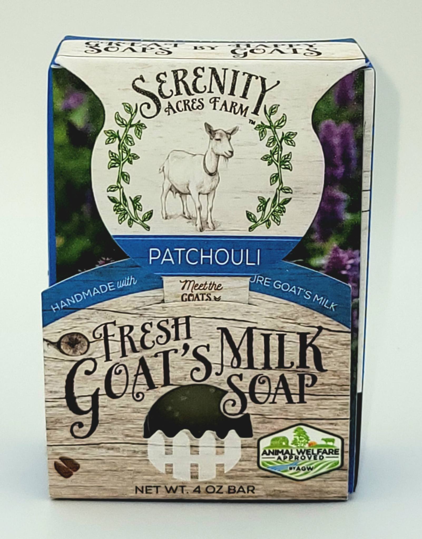 Patchouli Goat Milk Soap - Earthy & Grounding Cleanser | Serenity Acres Farm™