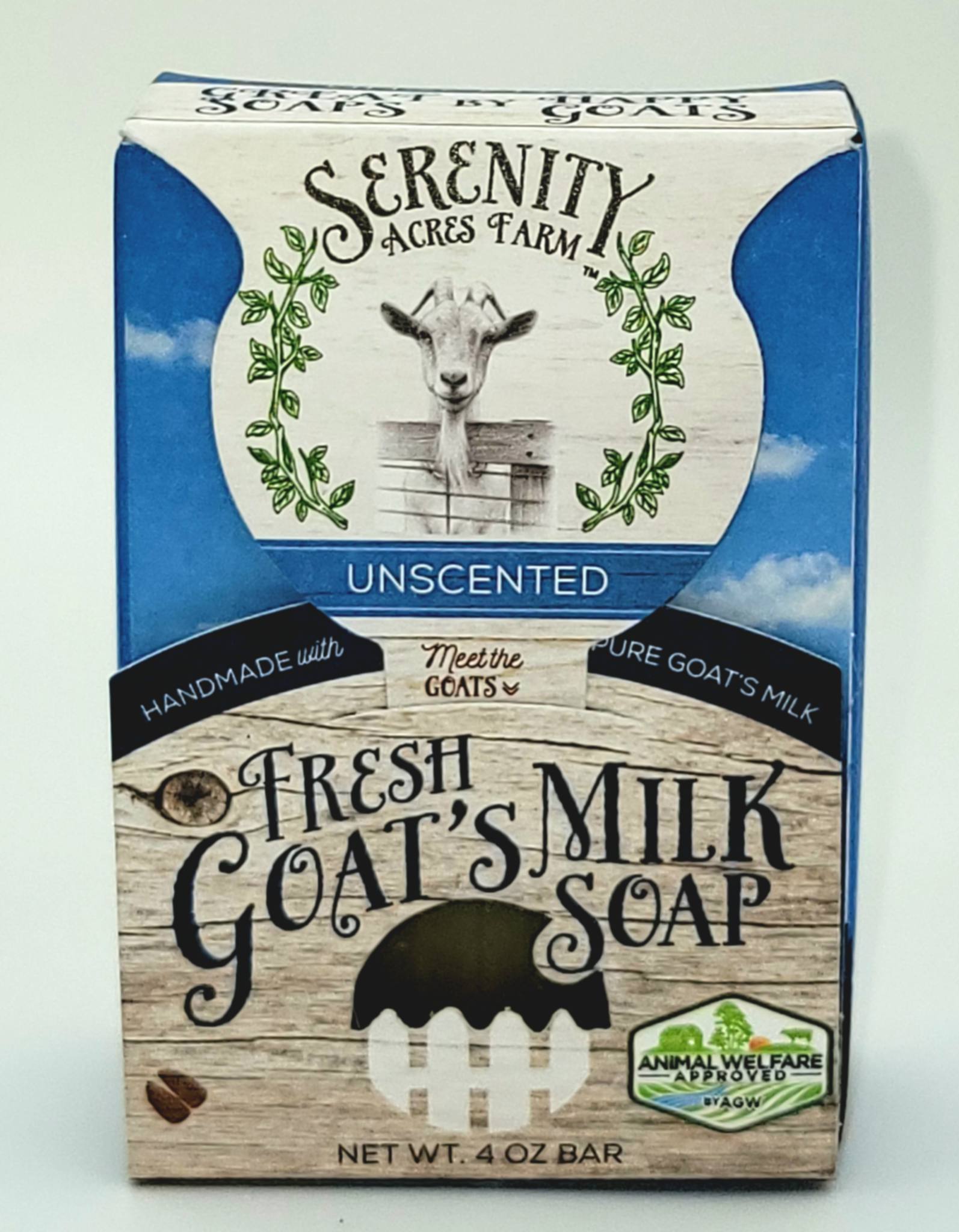 Unscented Goat Milk Soap | Pure & Gentle for Sensitive Skin – Serenity Acres Farm™