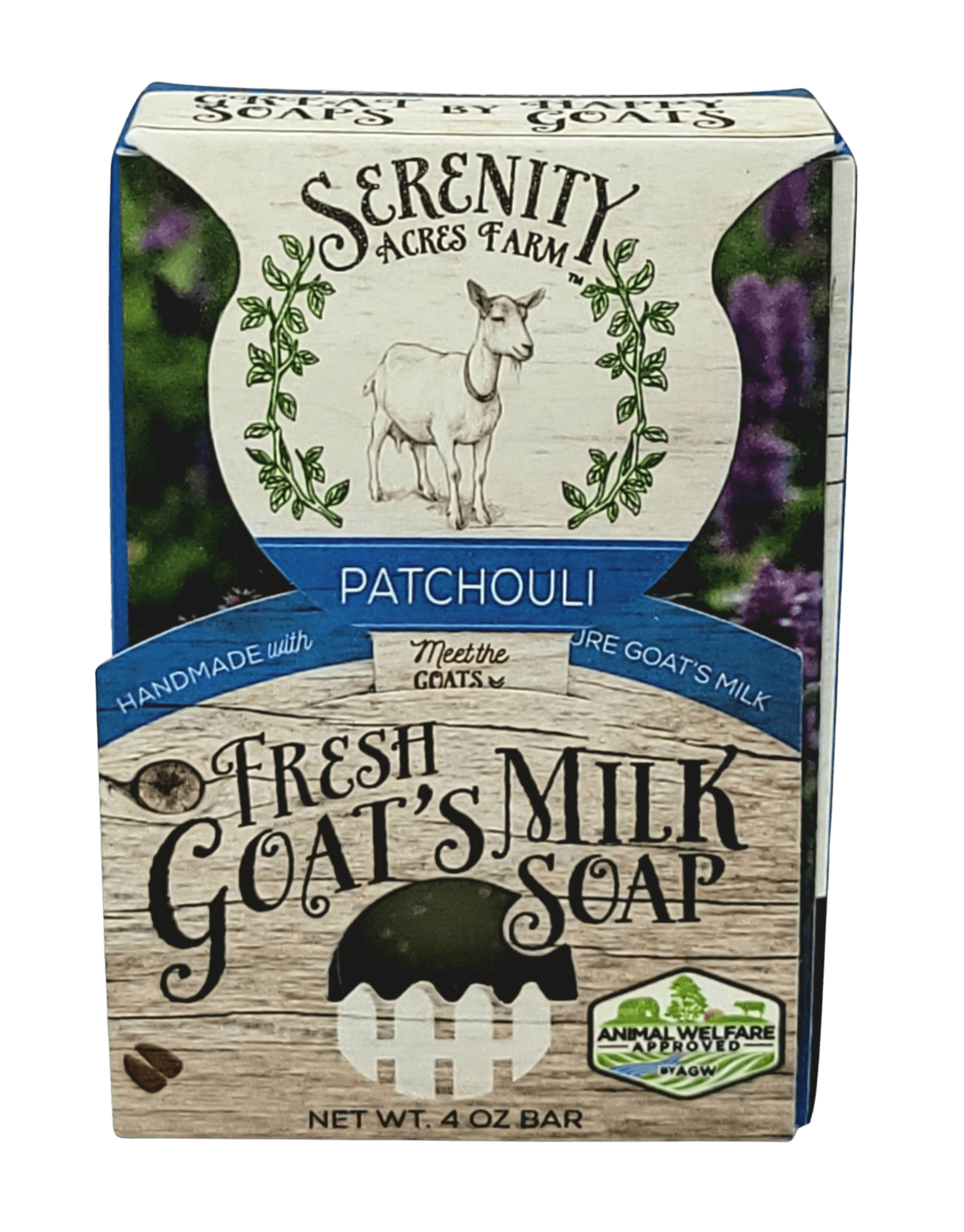 Patchouli Goat Milk Soap - Earthy & Grounding Cleanser | Serenity Acres Farm™ - Serenity Goats