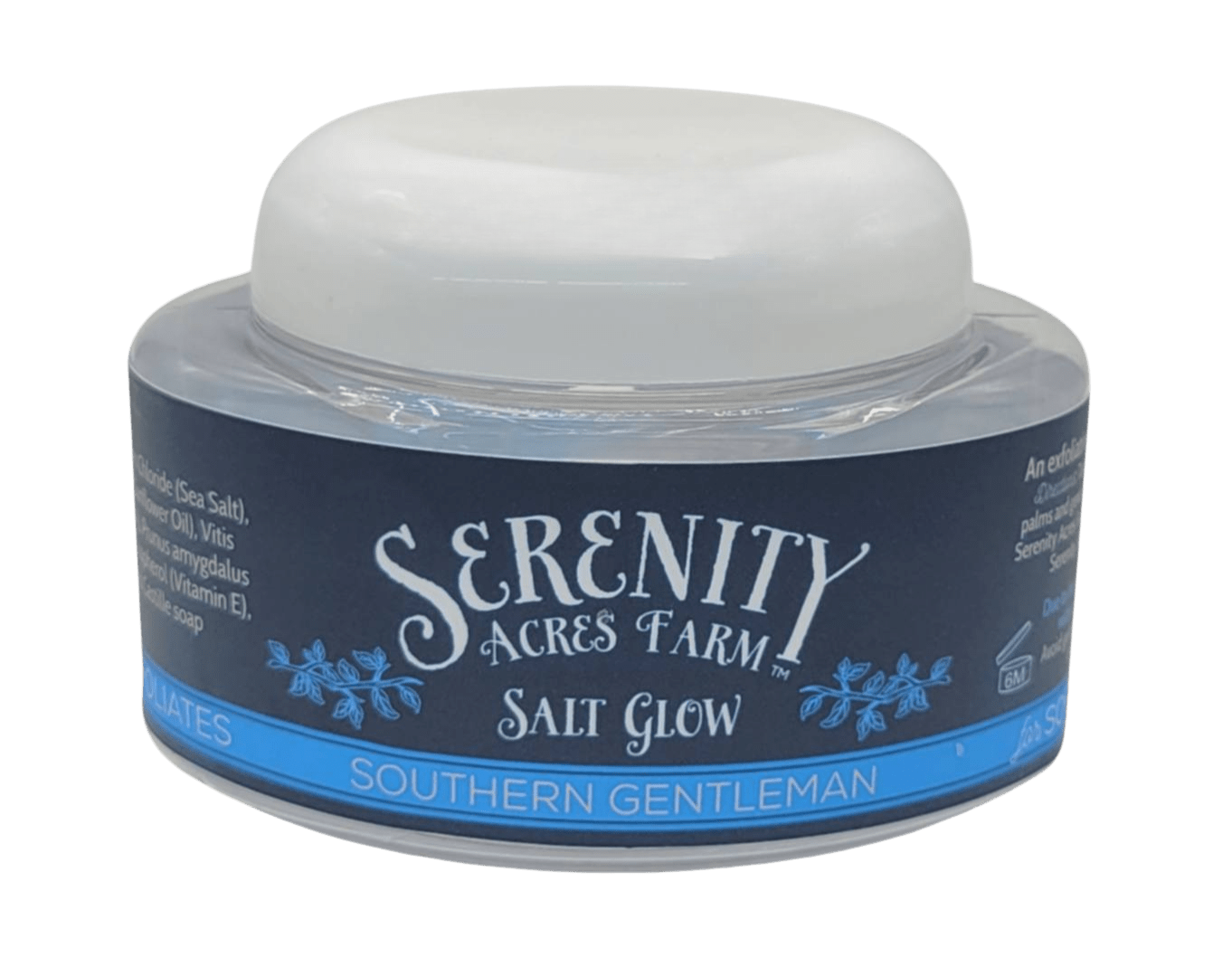 Southern Gentleman Exfoliating Scrub - Warm, Masculine Salt Glow from Serenity Acres Farm™ - Serenity Goats
