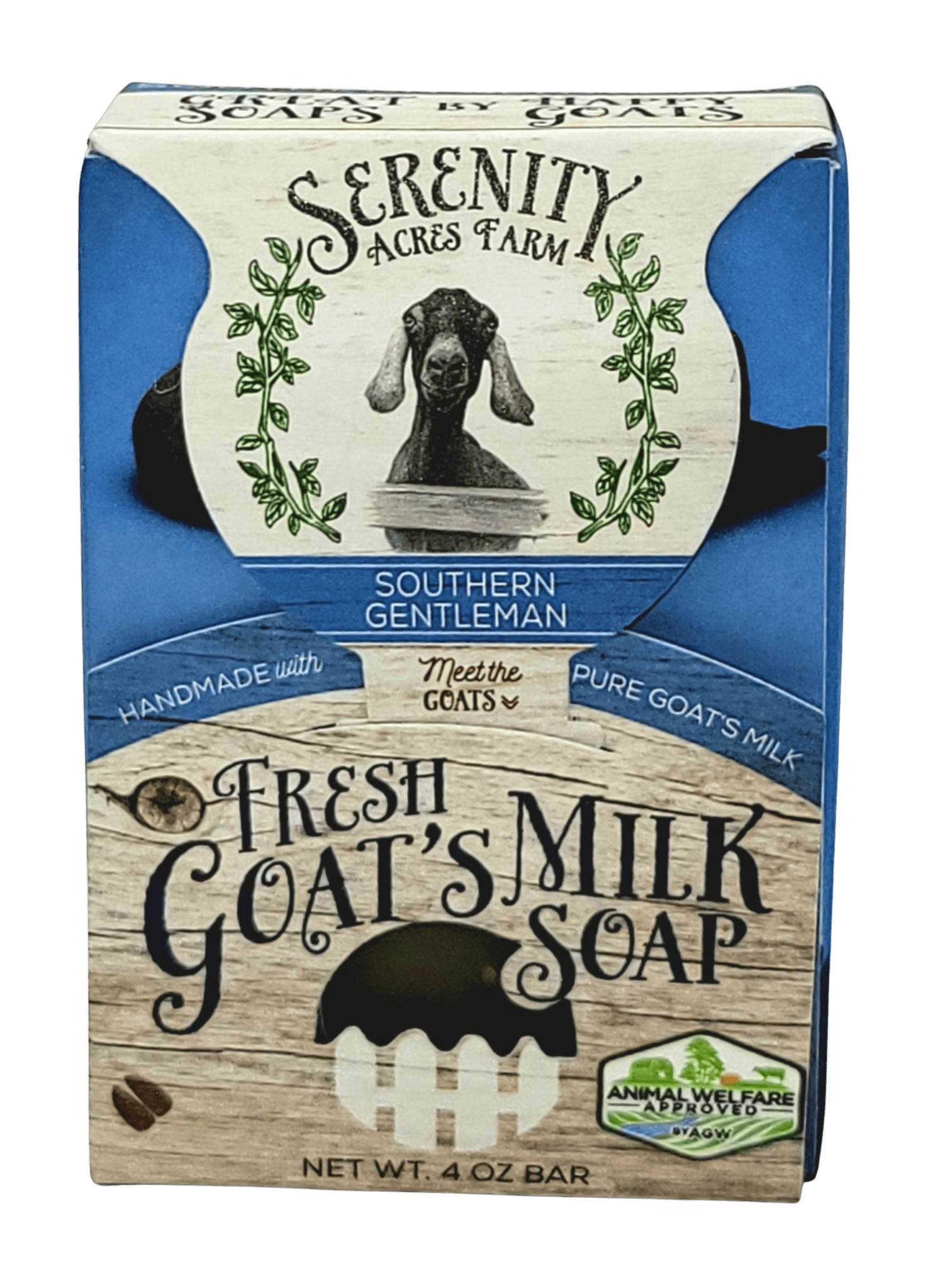 Southern Gentleman Goat Milk Soap - Clean & Masculine Scent from Serenity Acres Farm™ - Serenity Goats