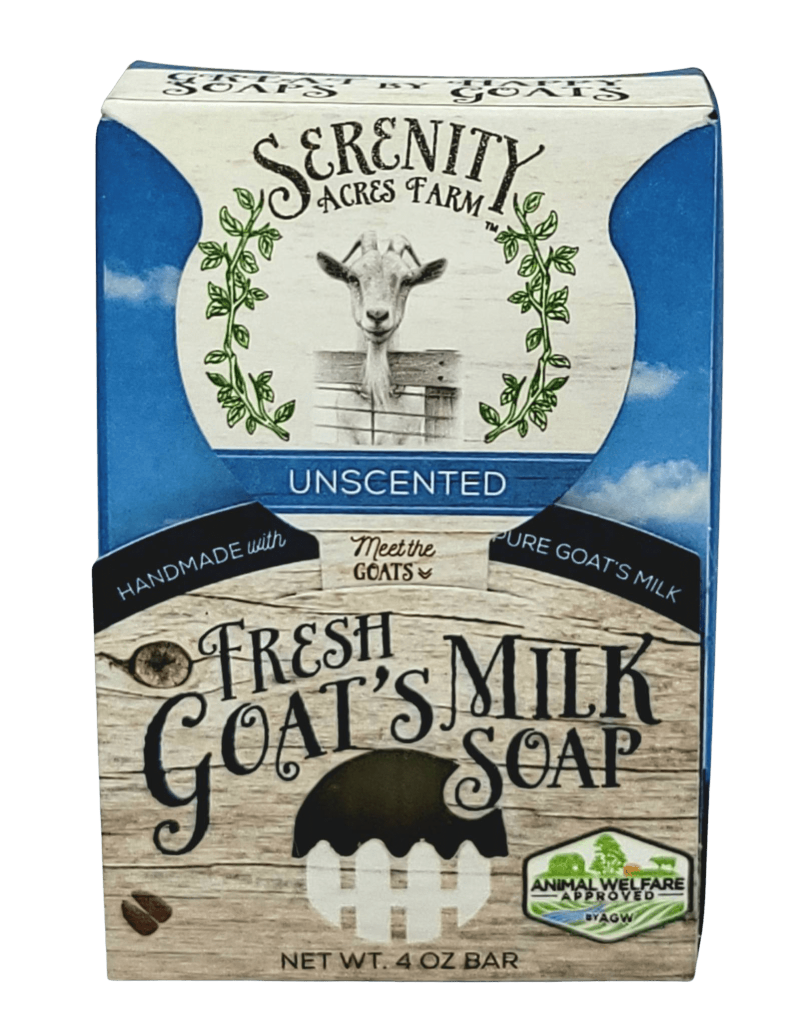 Unscented Goat Milk Soap | Pure & Gentle for Sensitive Skin – Serenity Acres Farm™ - Serenity Goats