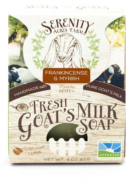 Goat's Milk Soap – Frankincense & Myrrh
