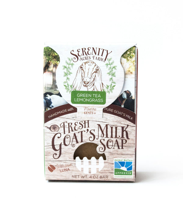 Goat's Milk Soap – Green Tea Lemongrass